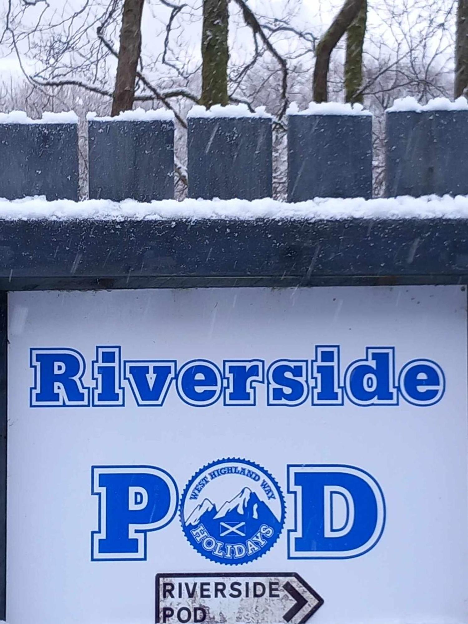 Riverside Pod, West Highland Way Holidays Kinlochleven Exteriör bild